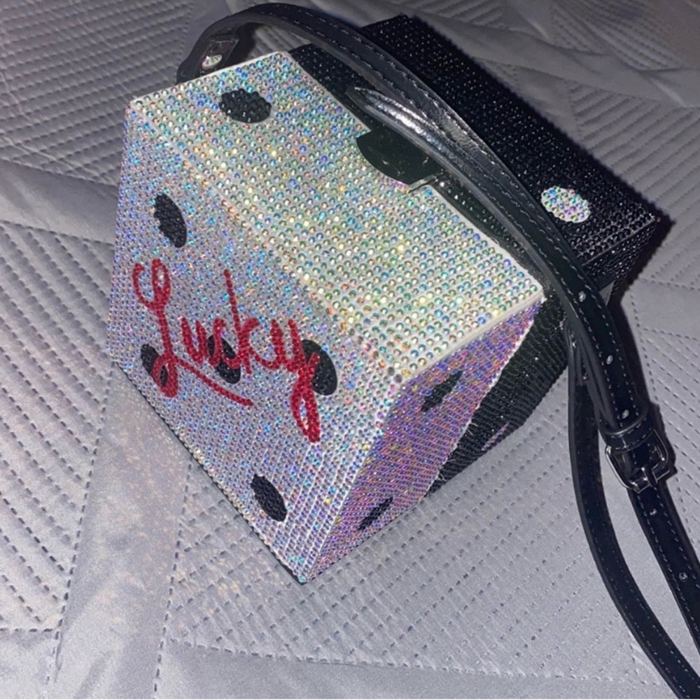 Rhinestone Dice purse